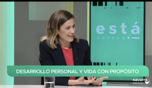 Mary Paz en el programa Está Pasando